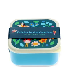 boîtes à collation fairies in the garden (ensemble de 3) boîtes à collation fairies in the garden (ensemble de 3)
