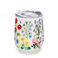 gummierter reisebecher 350ml - wild flowers