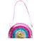 glitzer-handtasche - regenbogen