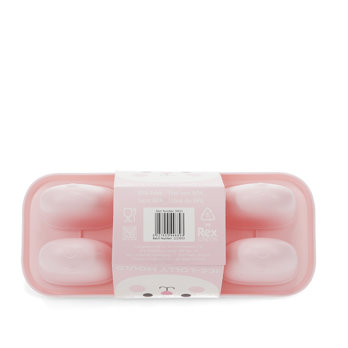 bunny ear ice lolly mould - pink