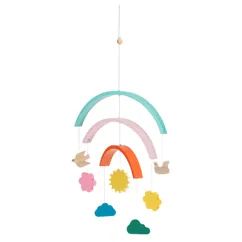 mobile arc-en-ciel en bois mobile arc-en-ciel en bois