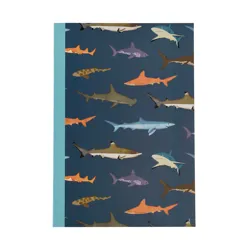 a5 notebook - sharks a5 notebook - sharks