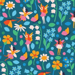 wrapping paper sheets - fairies in the garden wrapping paper sheets - fairies in the garden