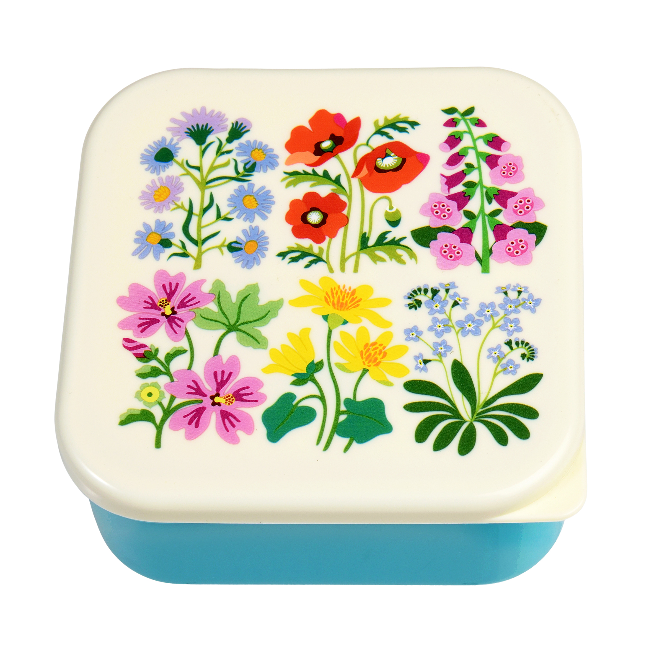 snackdosen wild flowers (3-er set)
