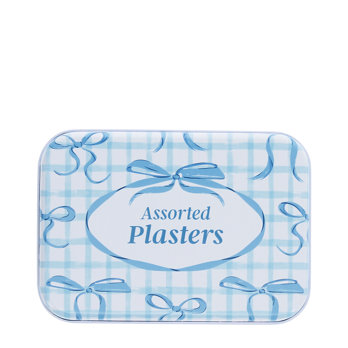 pflaster in der dose (30 stück) - blue bows