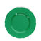 melamine plate (20cm) - bright green