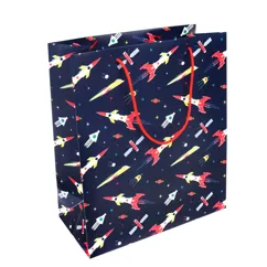large gift bag - space age