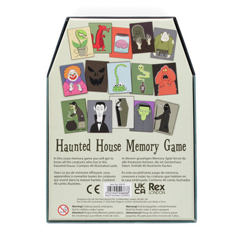 memory game (40 cards) - haunted house