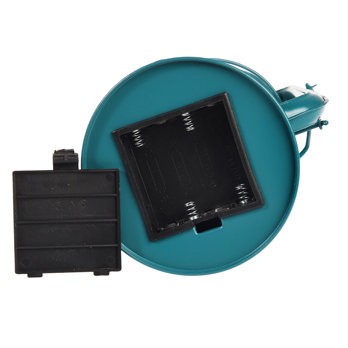 led-sturmlampe petrolblau spirit of adventure