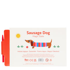 magic slate - sausage dog