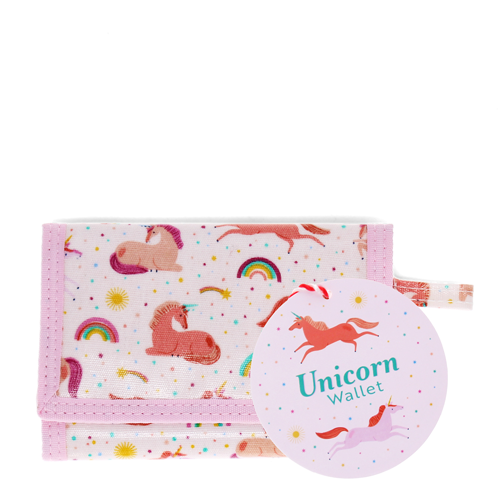 children's wallet - unicorn