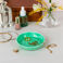 enamel trinket dish (10cm) - green