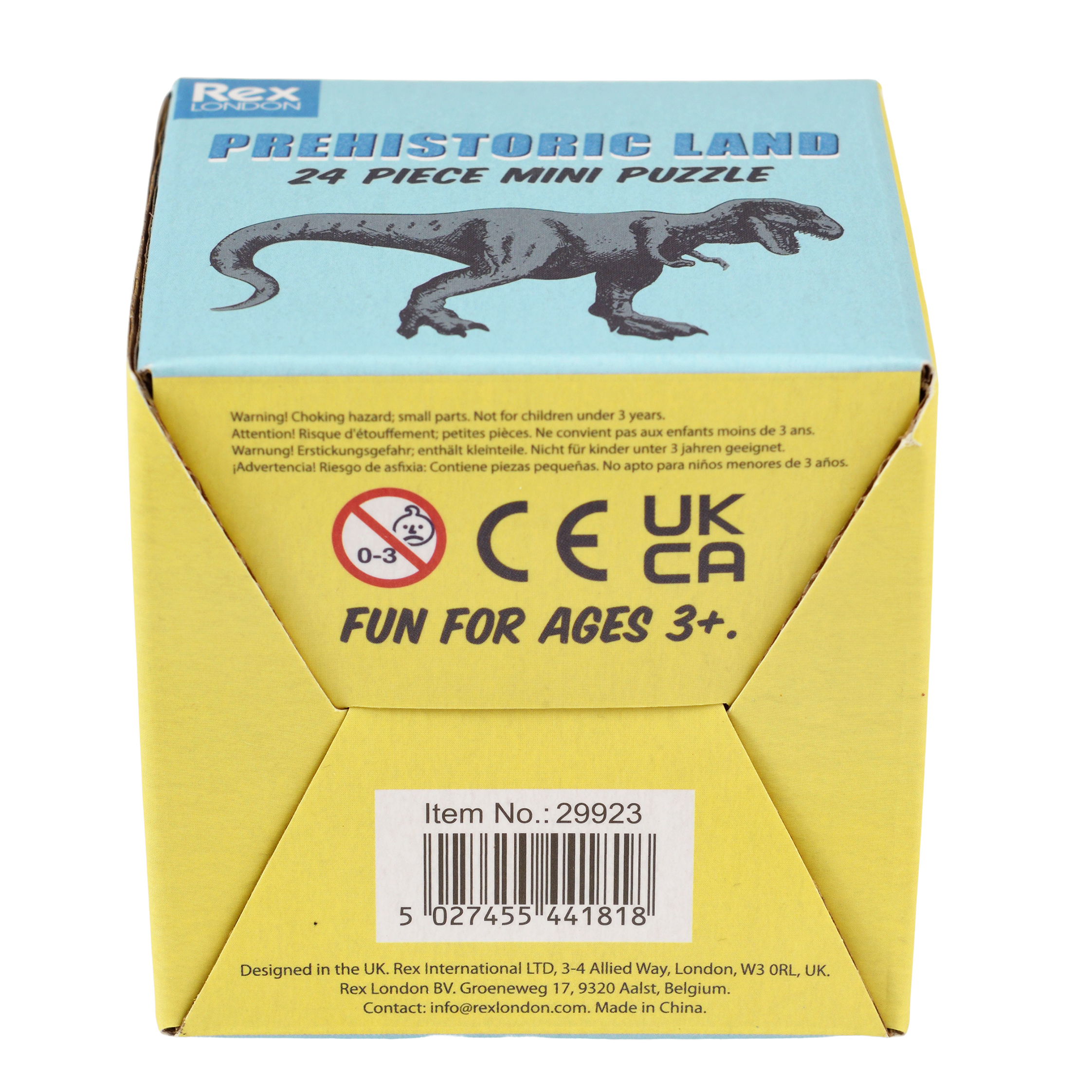 mini jigsaw puzzle - prehistoric land