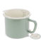 enamel measuring jug 1ltr - pistachio green