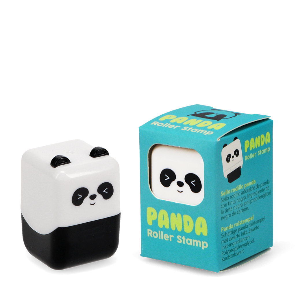 roller stamp - panda