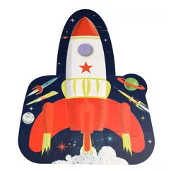 rocket jigsaw puzzle - space age rocket jigsaw puzzle - space age