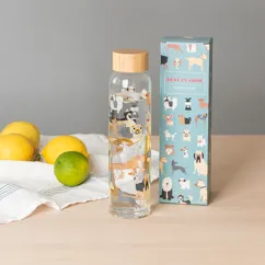 glass water bottle 420ml - best in show glass water bottle 420ml - best in show