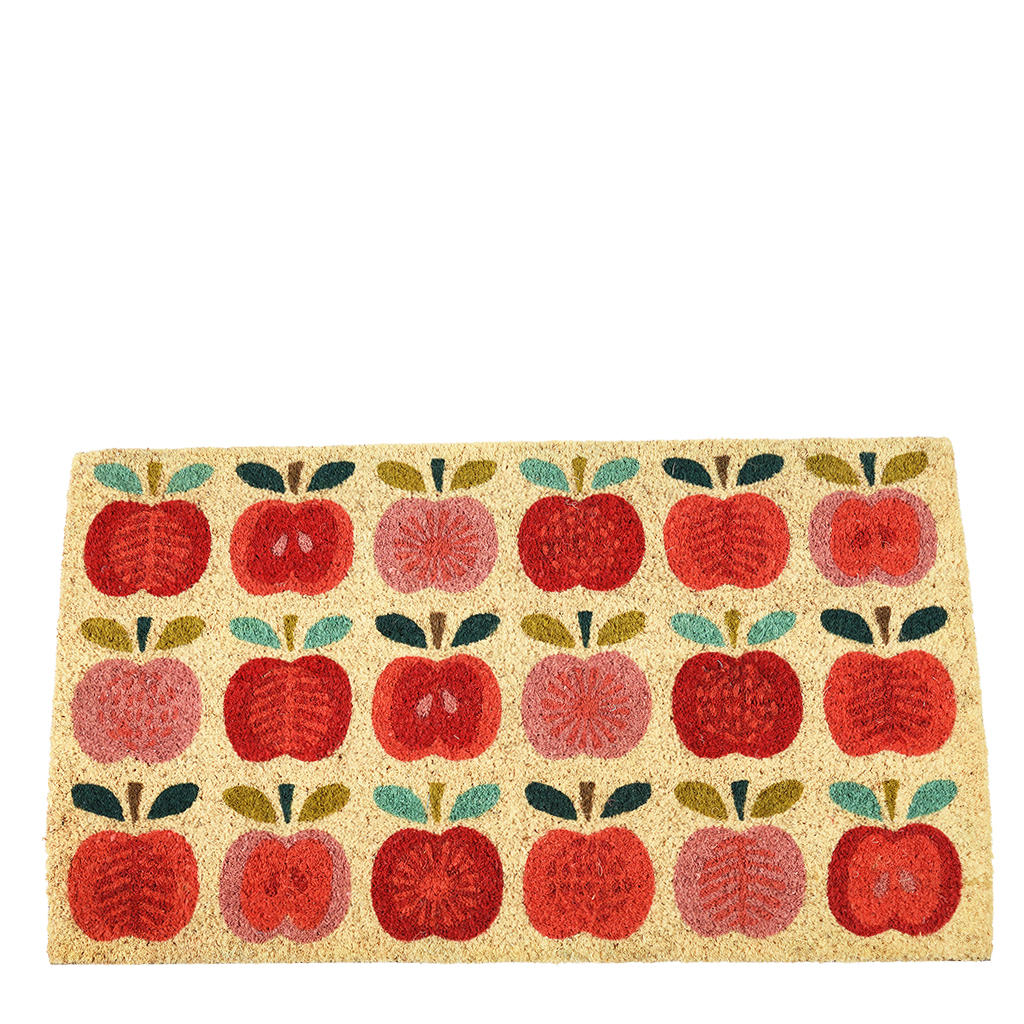 doormat - vintage apple