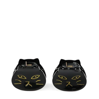 mini pinces à cheveux (lot de 2) - chats noirs mini pinces à cheveux (lot de 2) - chats noirs
