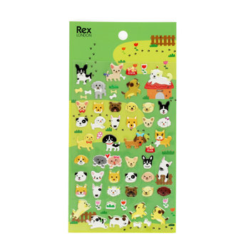 3d - sticker - hunde