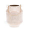 enamel tealight lantern - soft pink