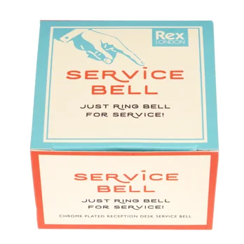 classic service bell in a retro-style box classic service bell in a retro-style box