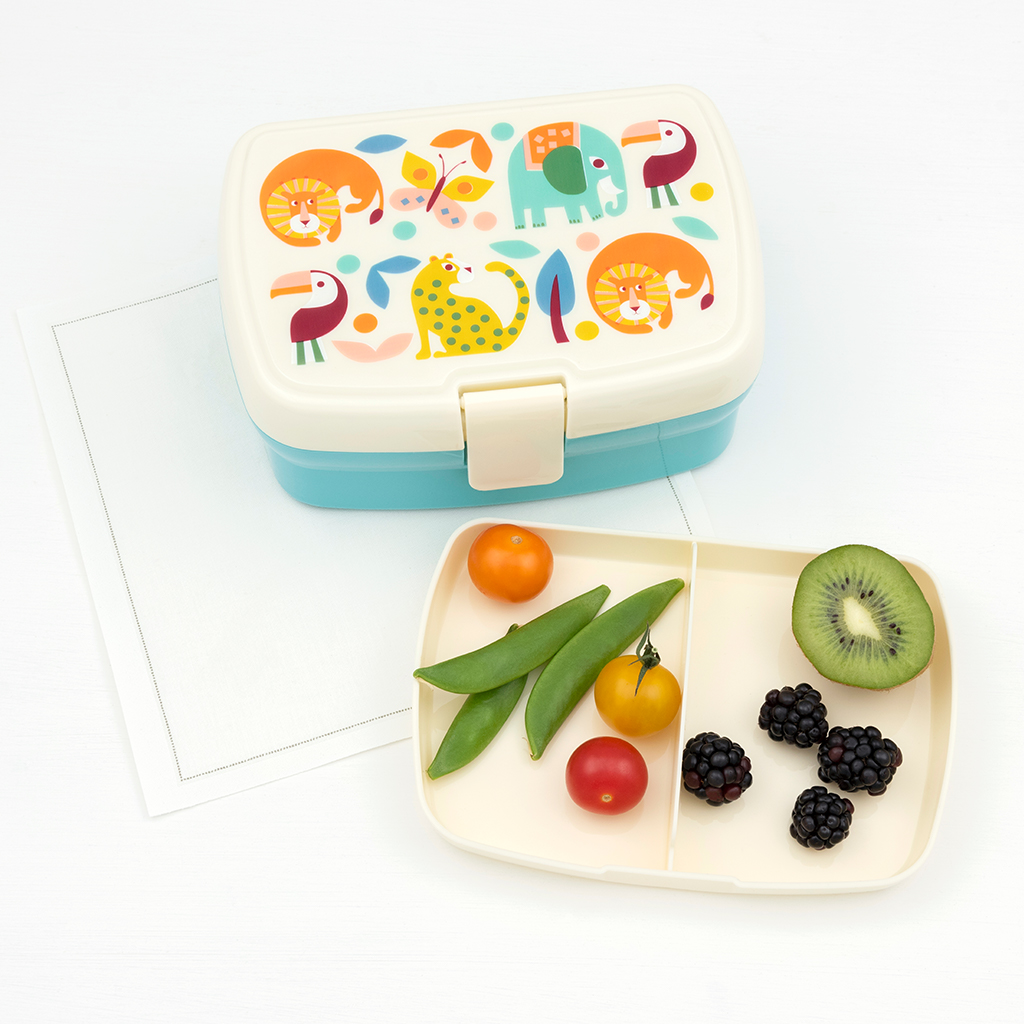lunch box with tray - wild wonders