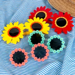 funglasses - yellow sunflower sunglasses funglasses - yellow sunflower sunglasses