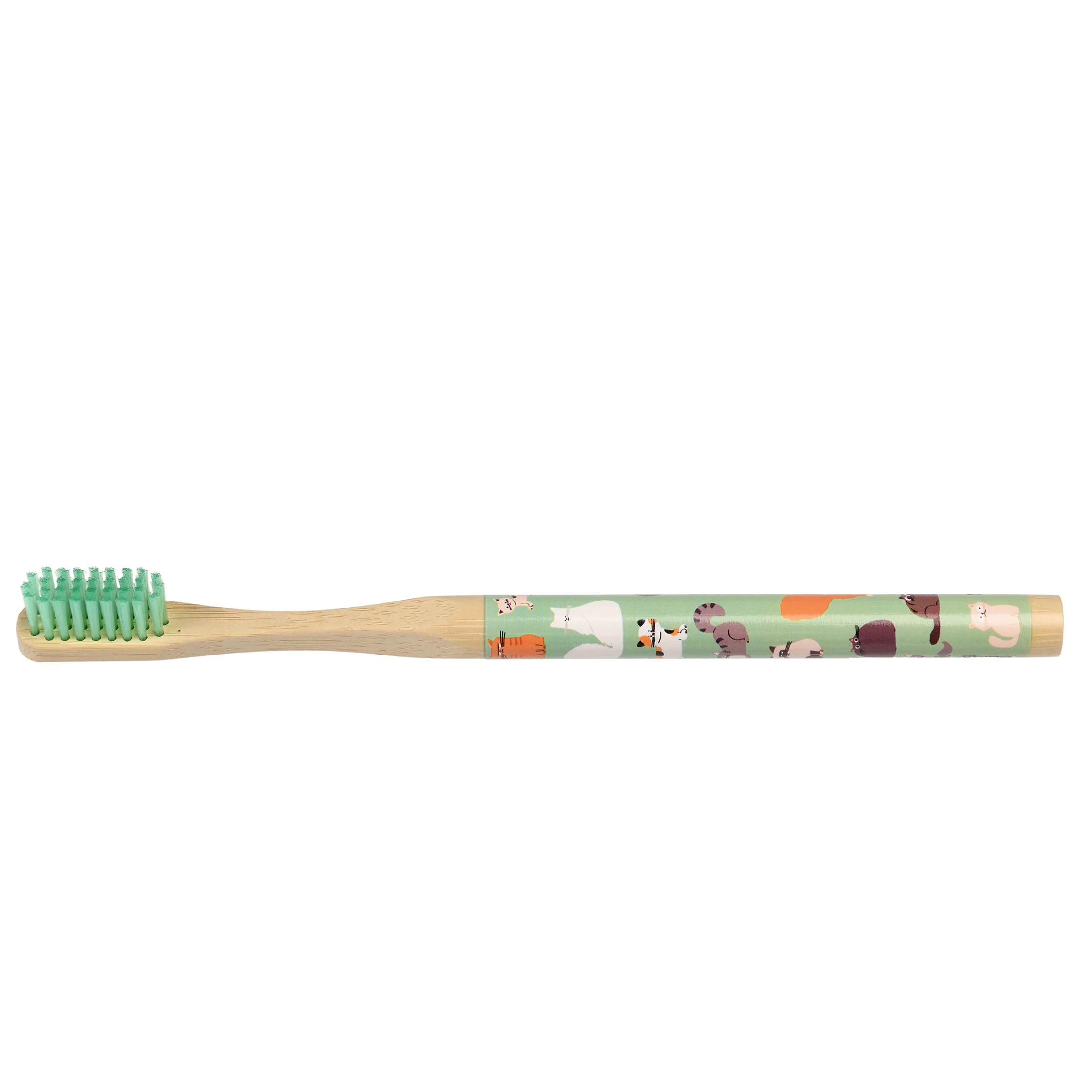 bamboo toothbrush - nine lives