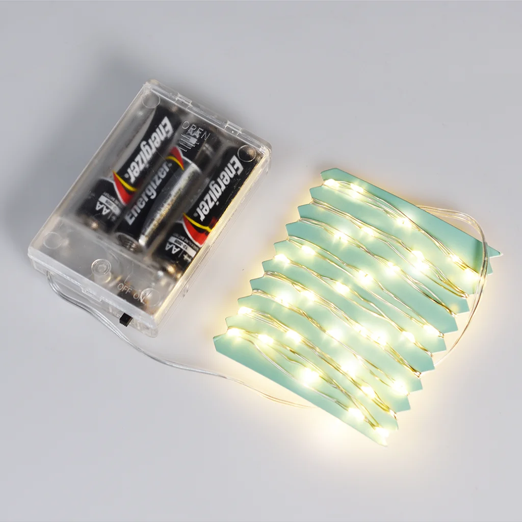 led lichterkette mit warmem licht (3 meter)