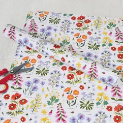wrapping paper sheets - wild flowers wrapping paper sheets - wild flowers