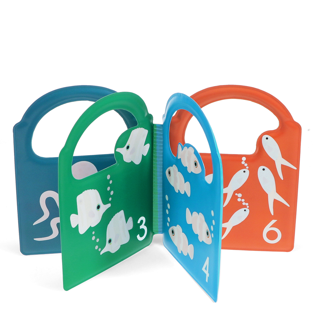 livre de bain aux couleurs changeantes - océan