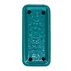 enamel trinket tray - blue enamel trinket tray - blue