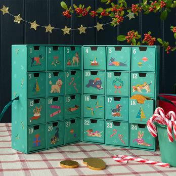 befülle deinen eigenen adventskalender - festive friends