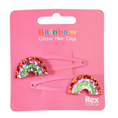 pinces à cheveux paillettes arc-en-ciel (lot de 2) pinces à cheveux paillettes arc-en-ciel (lot de 2)