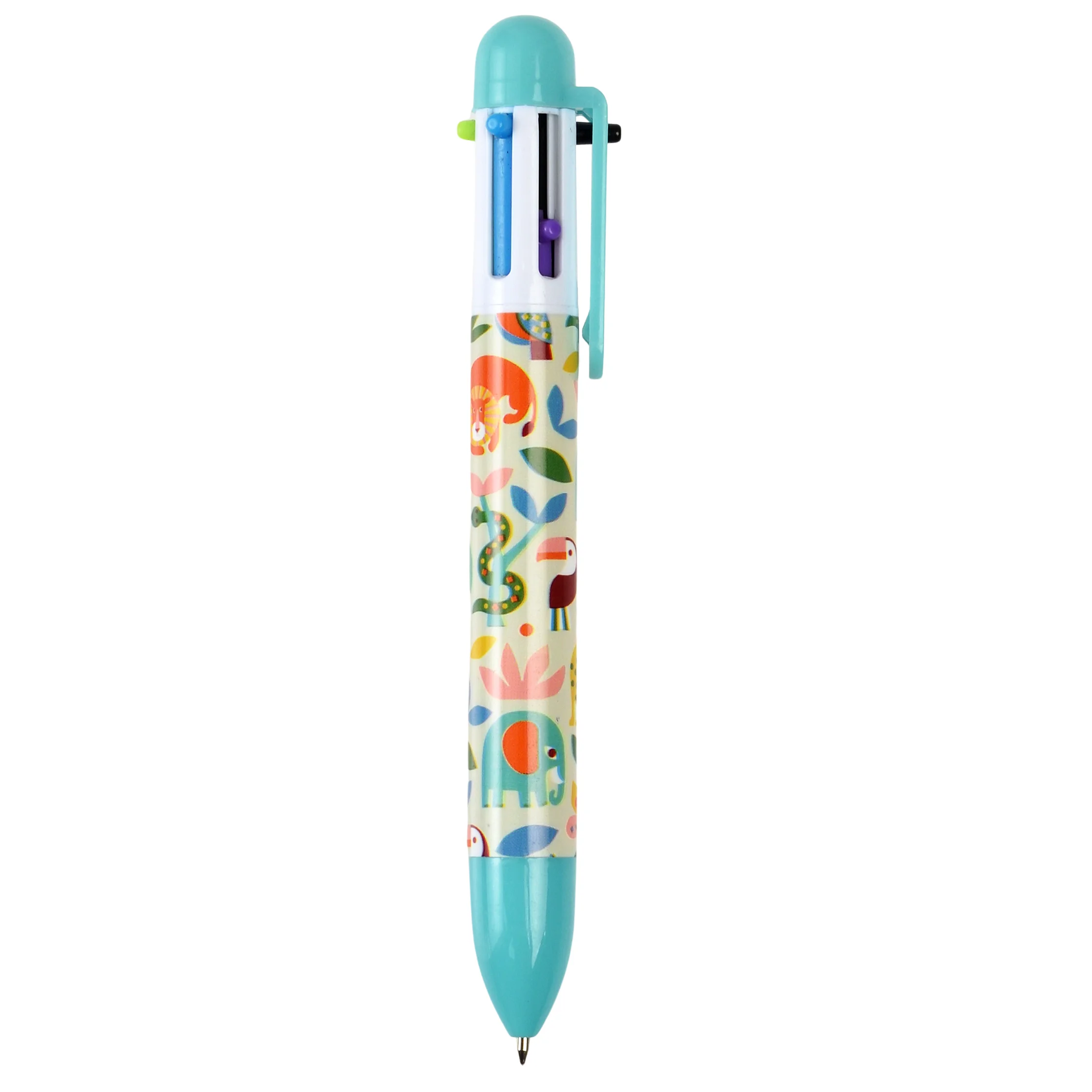 stylo six couleurs wild wonders