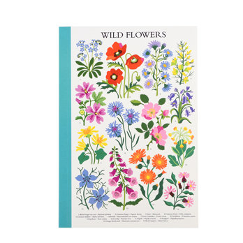carnet a5 wild flowers