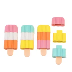 ice lolly erasers (set of 4)