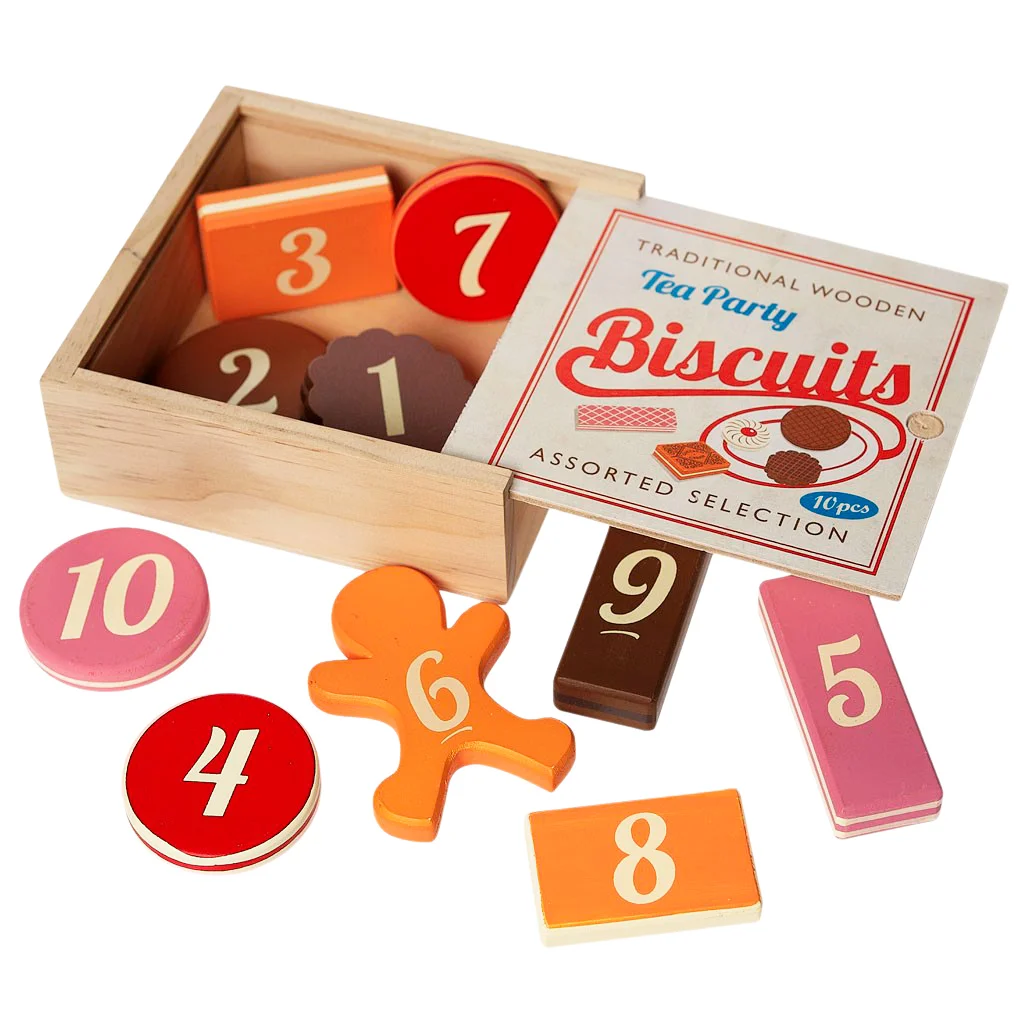 biscuits traditionnels en bois pour le goûter