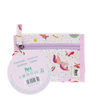 children's wallet - unicorn