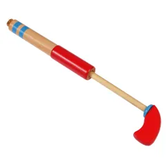 traditional wooden pop-gun traditional wooden pop-gun