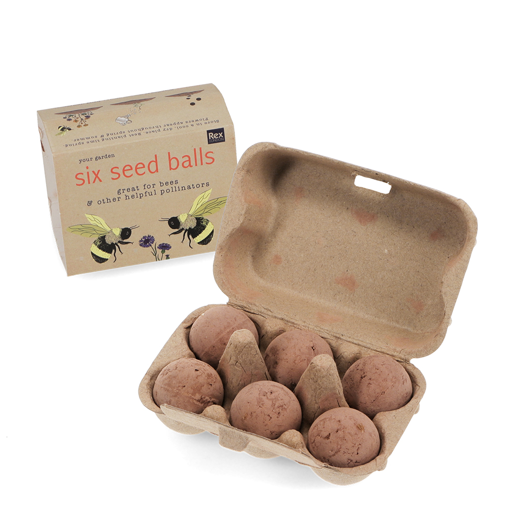 seed balls (box of 6) - your garden