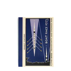 a6 notebook - tfl vintage poster "boat race" a6 notebook - tfl vintage poster "boat race"