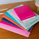 carnets a5 (lot de 2) - orange & bleu