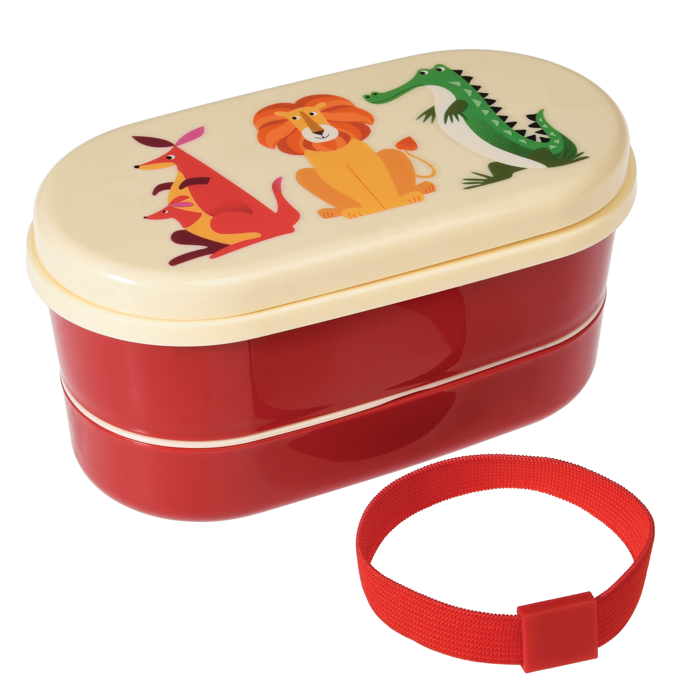 children's bento box - colourful creatures