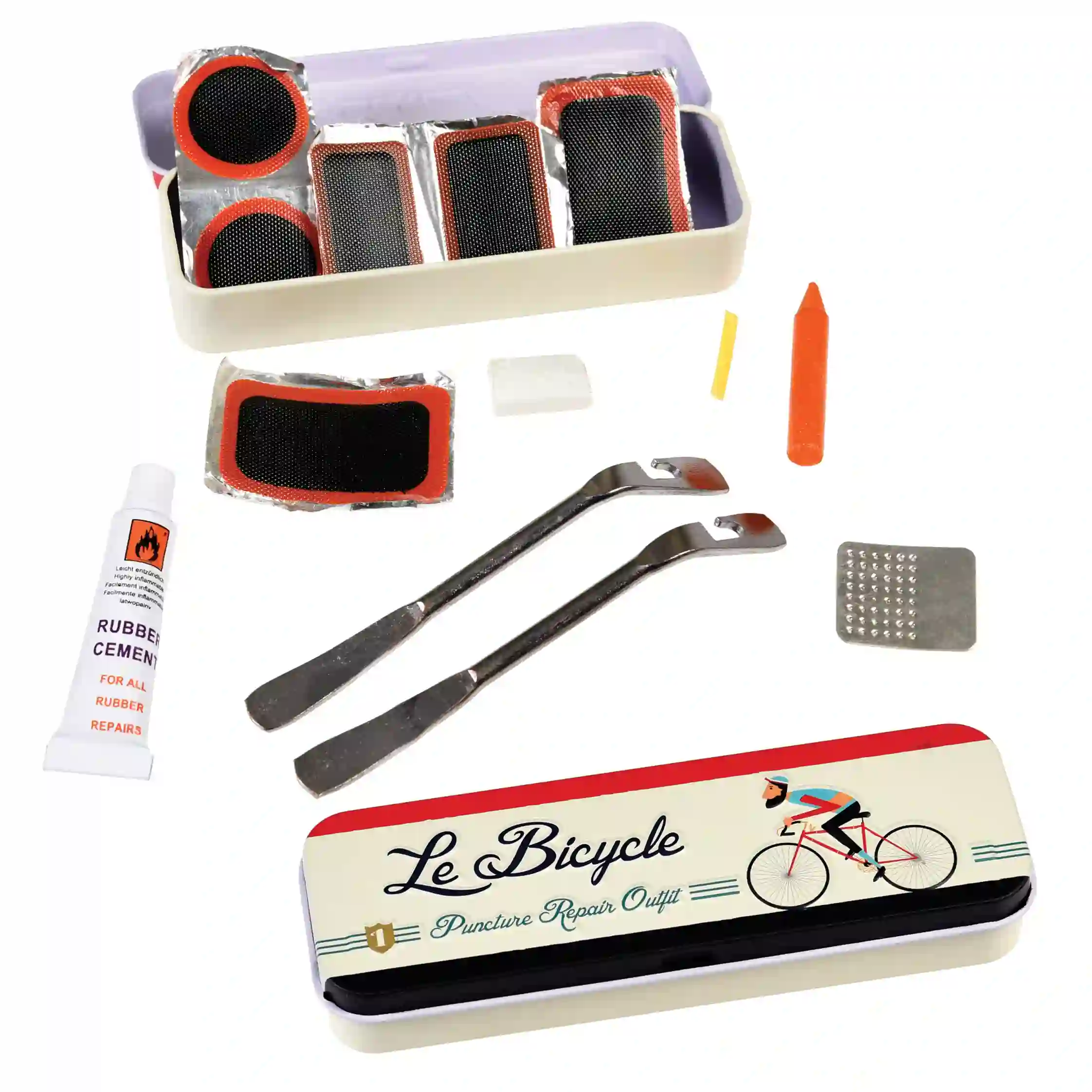 kit de réparation crevaison "le bicycle"