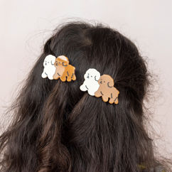 pinces à cheveux (lot de 2) - chiots
