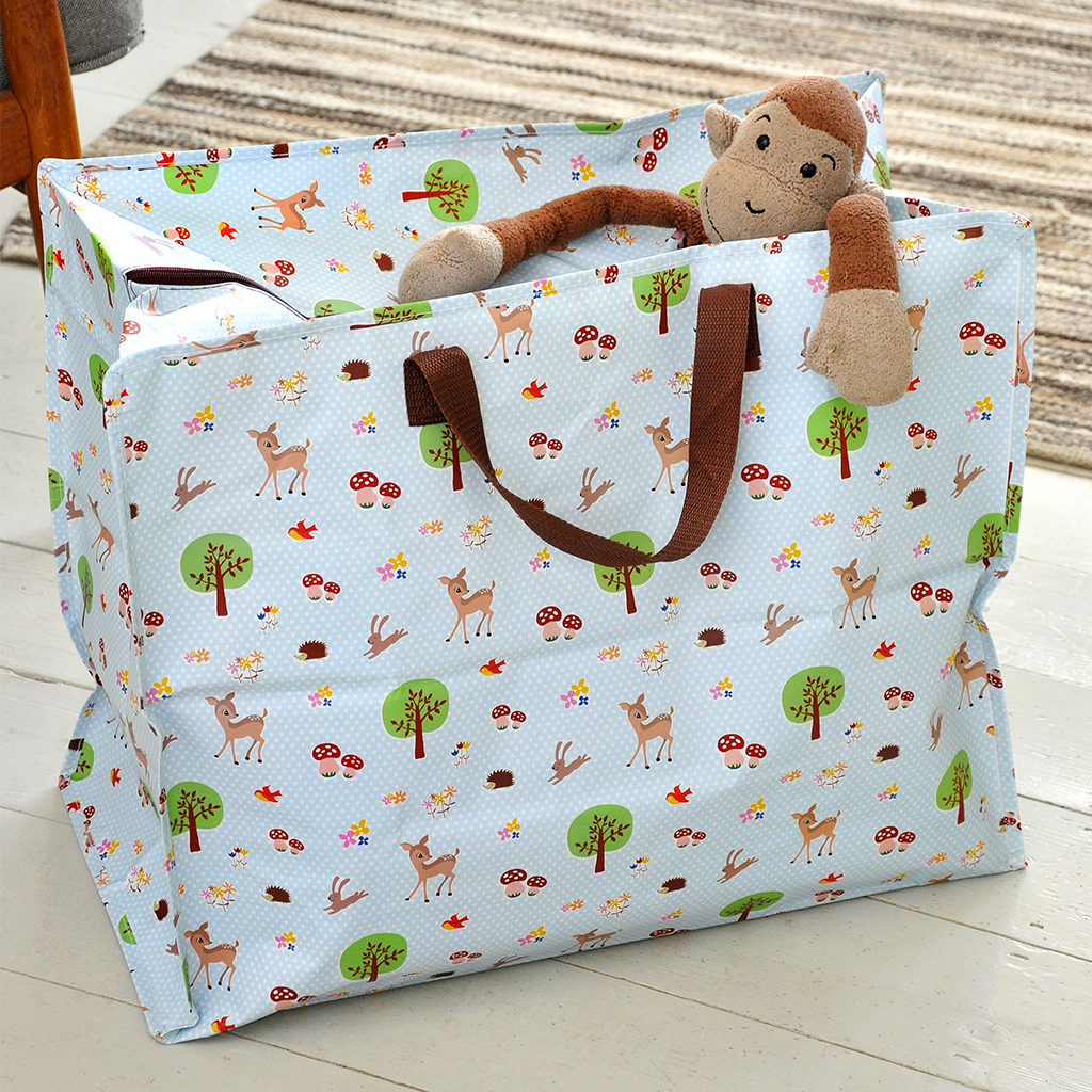 xxl-tasche woodland animals