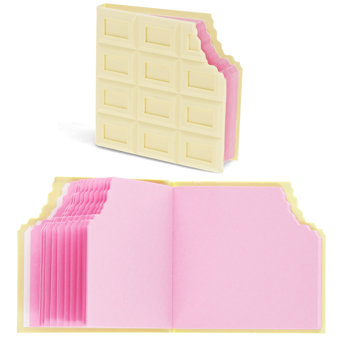 chocolate scented notebook