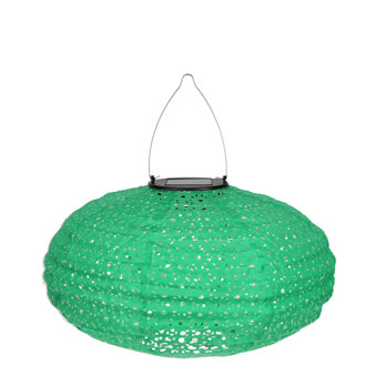 lanterne solaire d'extérieur ovni - vert